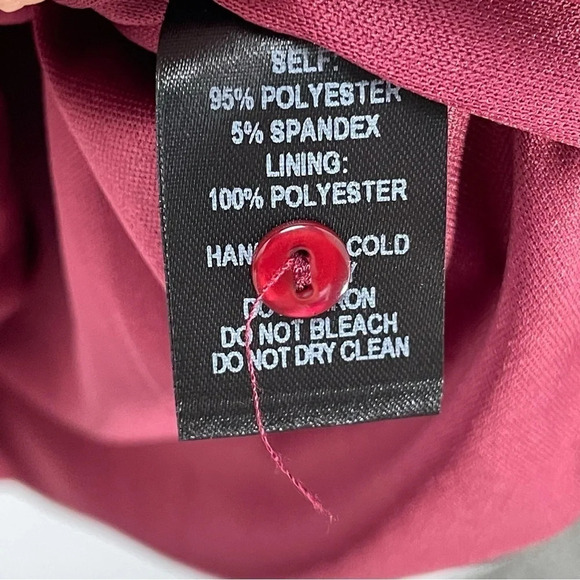 Lulu’s Last Love Song Burgundy Tie Waist Bell Sleeve Mini Dress - Picture 10 of 10